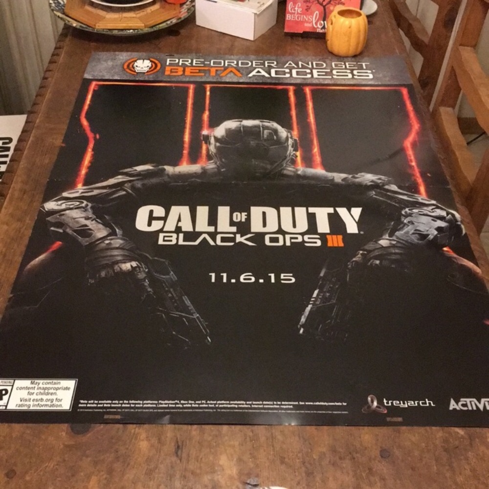 Wall size Call of Duty Poster new
